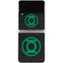 DC Comics Green Lantern Logo Black Background Galaxy Z Flip3 5G Skin
